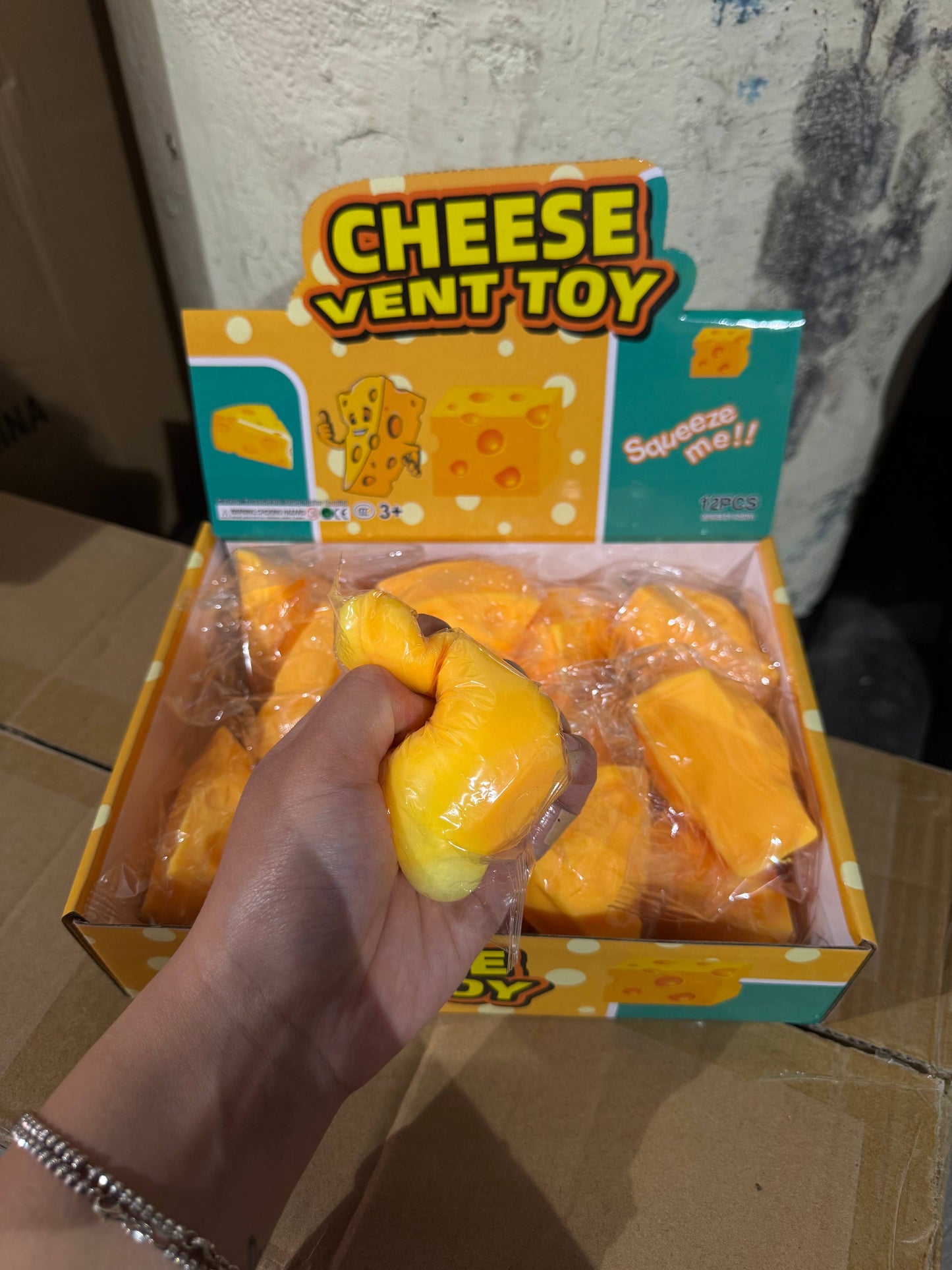 Triangle Cheese Squishy