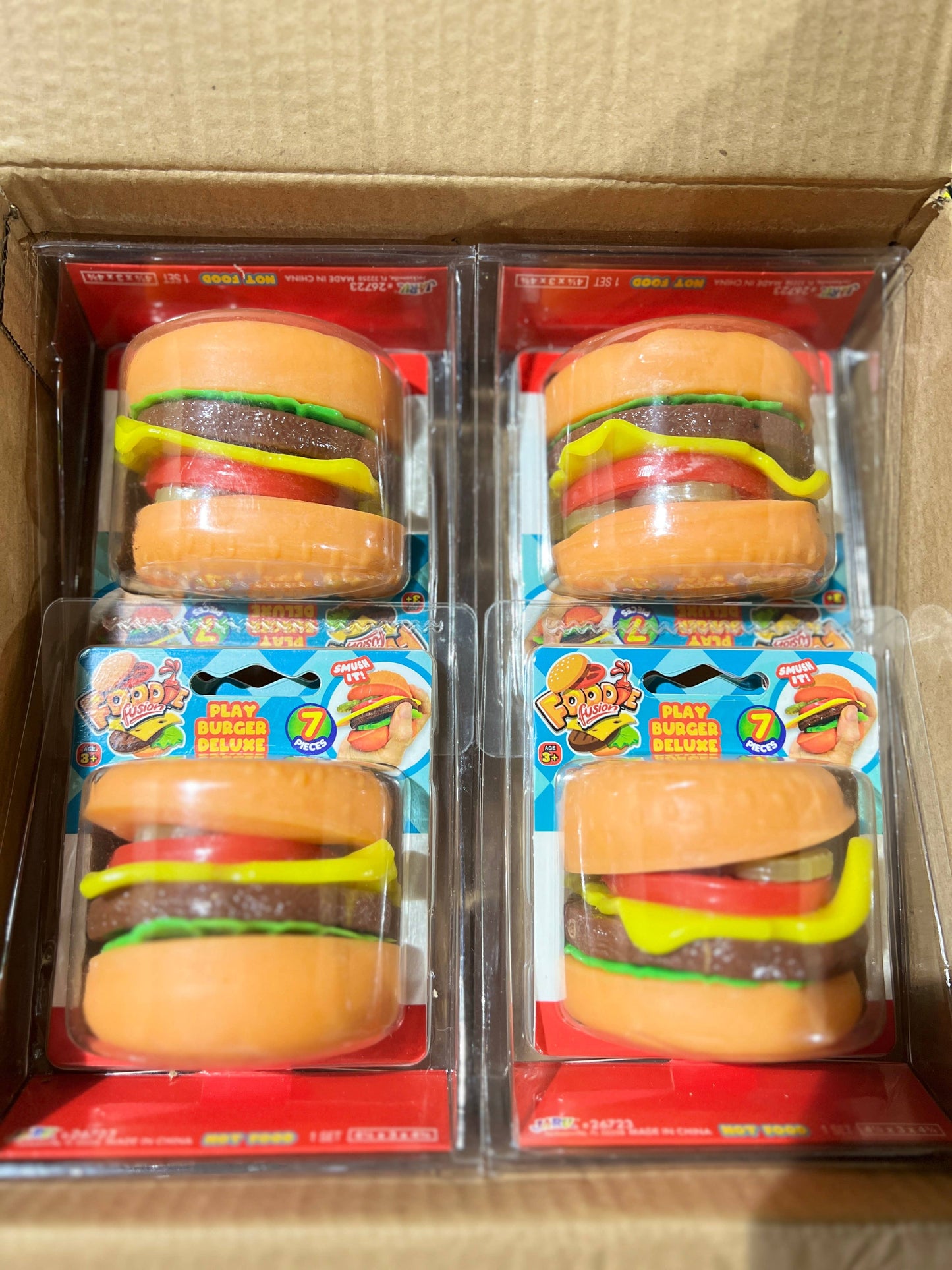 Deluxe Cheeseburger Squishy
