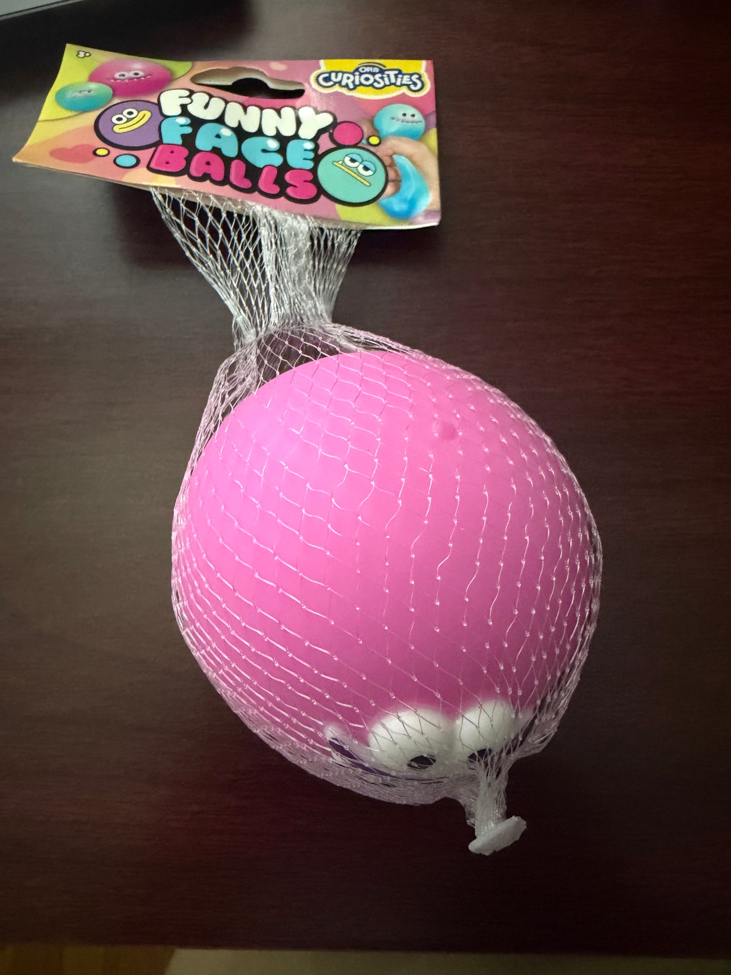 Funny Face Squishy Ball