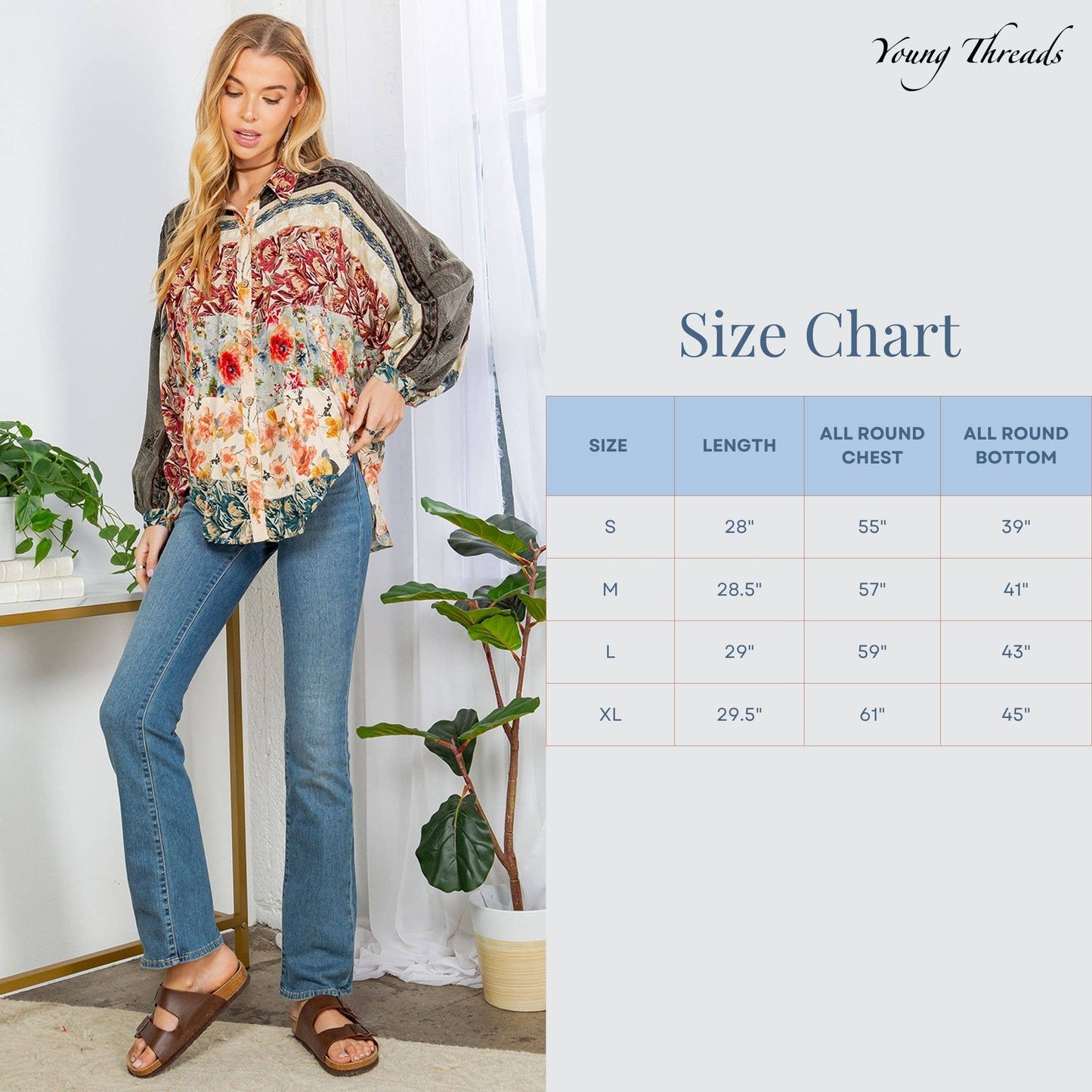 Bishop Western Printed Top