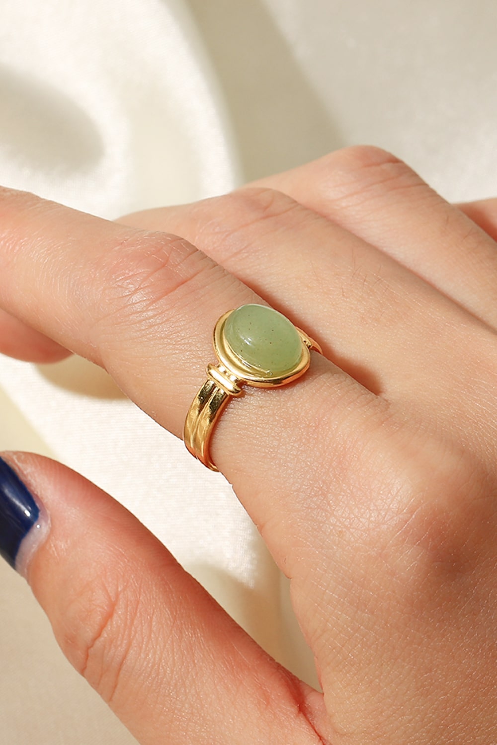 18K Gold Plated Open Ring