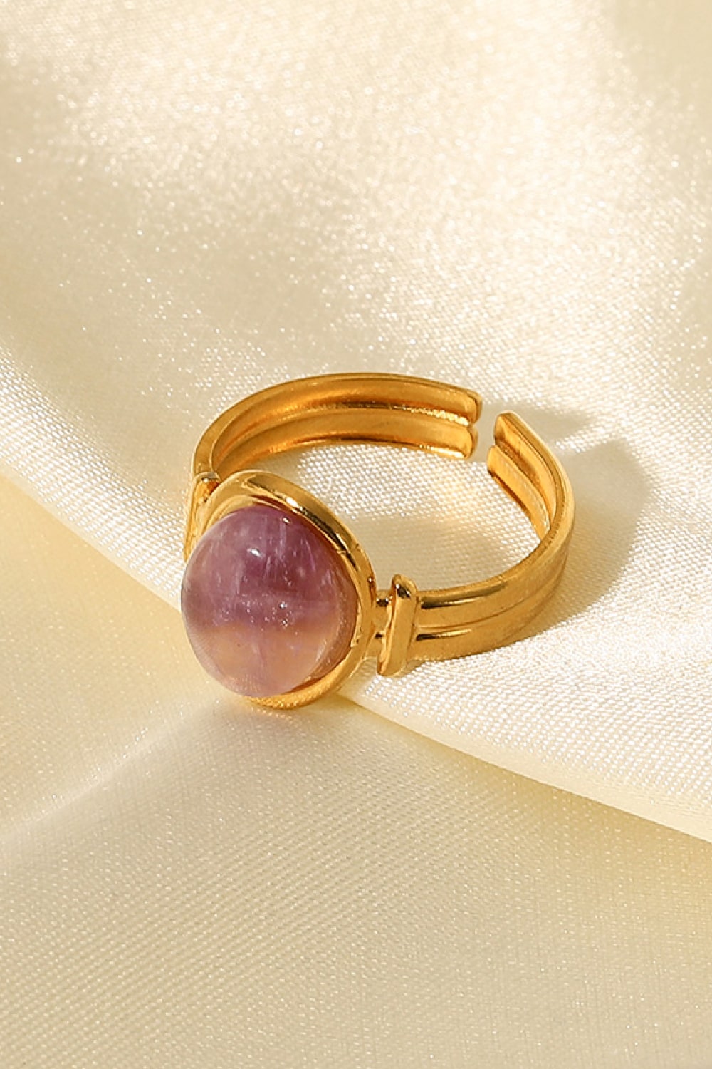 18K Gold Plated Open Ring