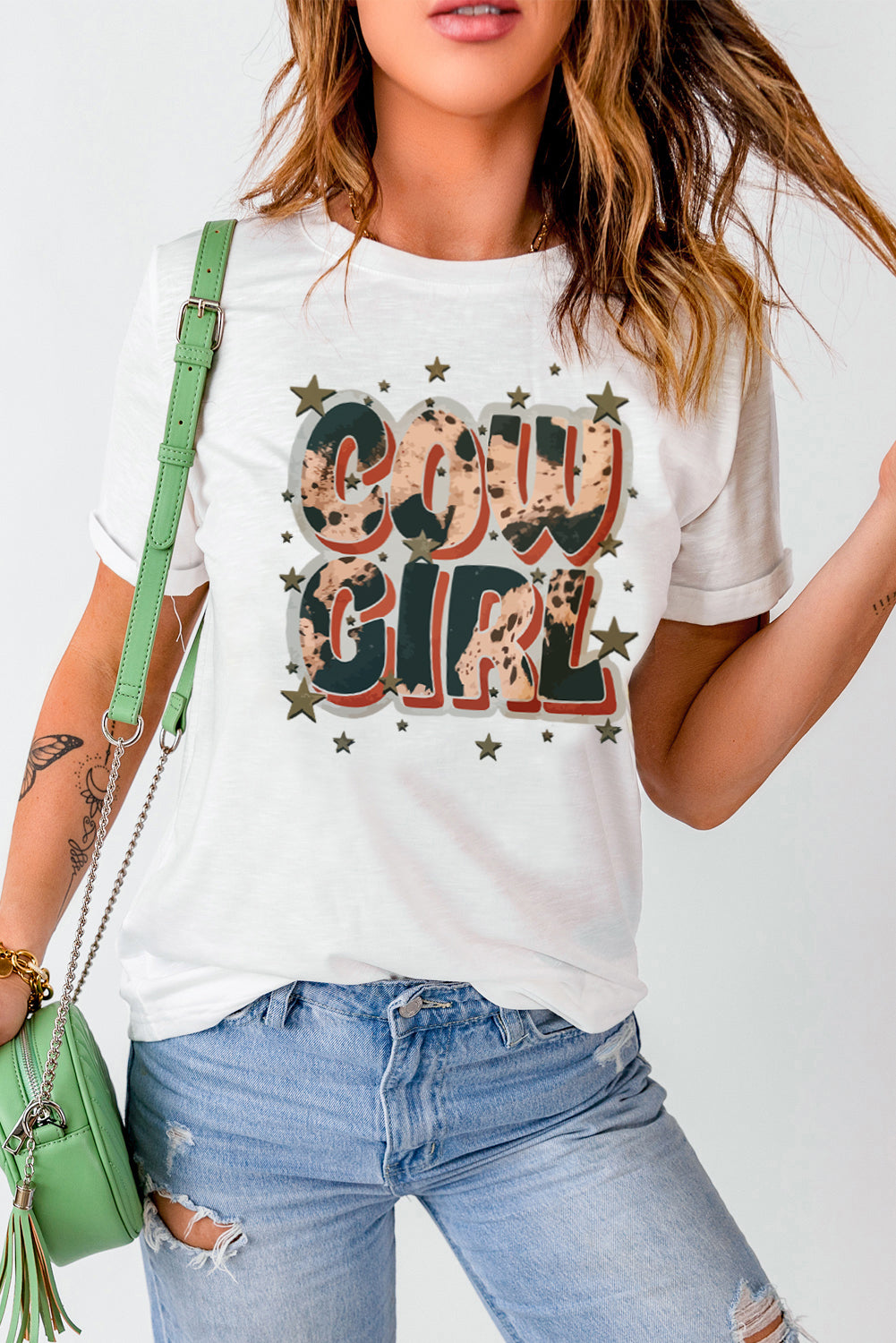 COWGIRL Graphic Tee Shirt