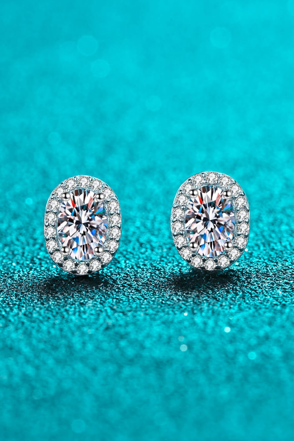 Future Style Moissanite Stud Earrings