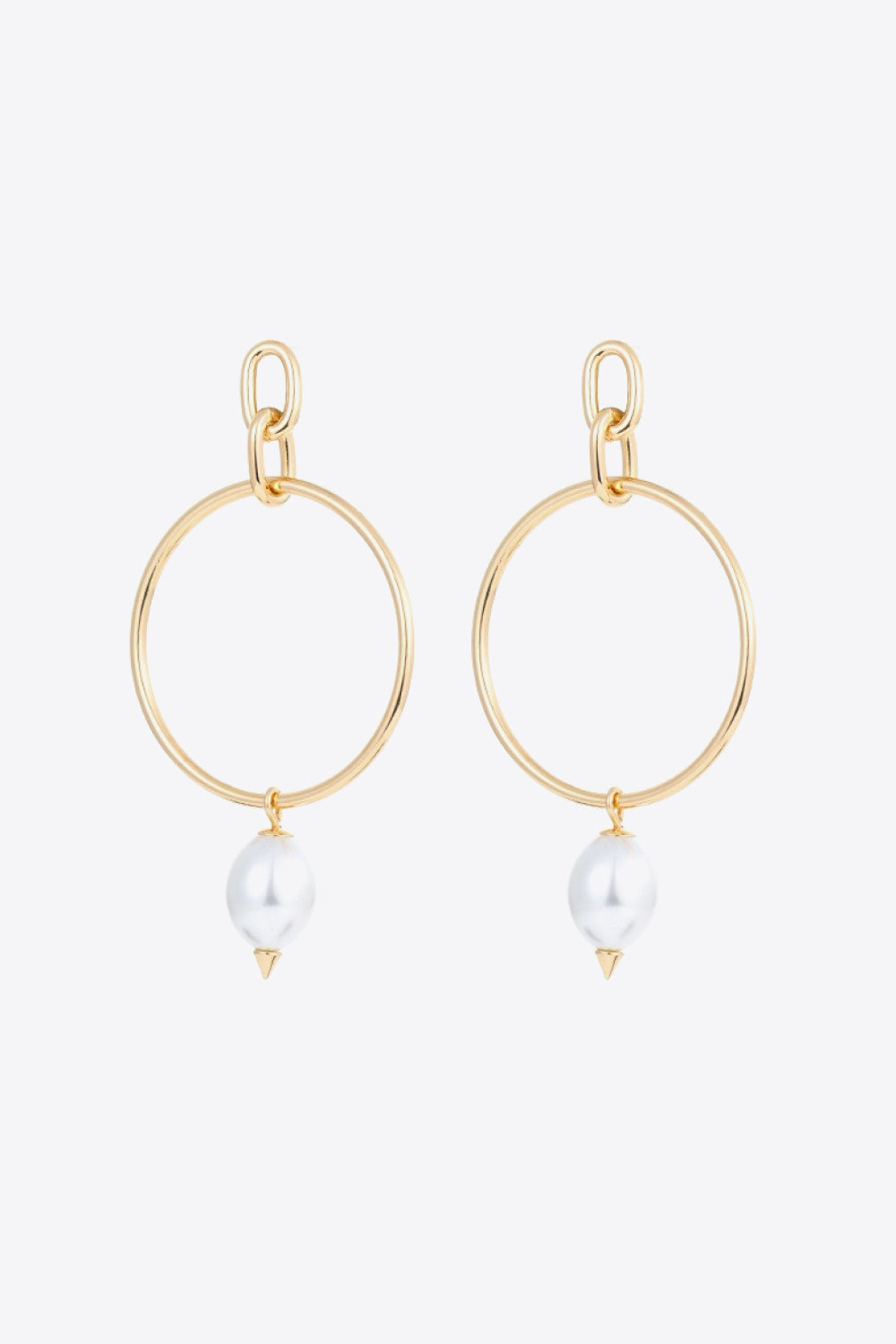 No Worries Pearl Drop Earrings