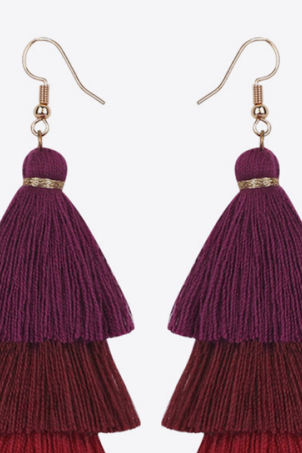 Layered Tassel Earrings